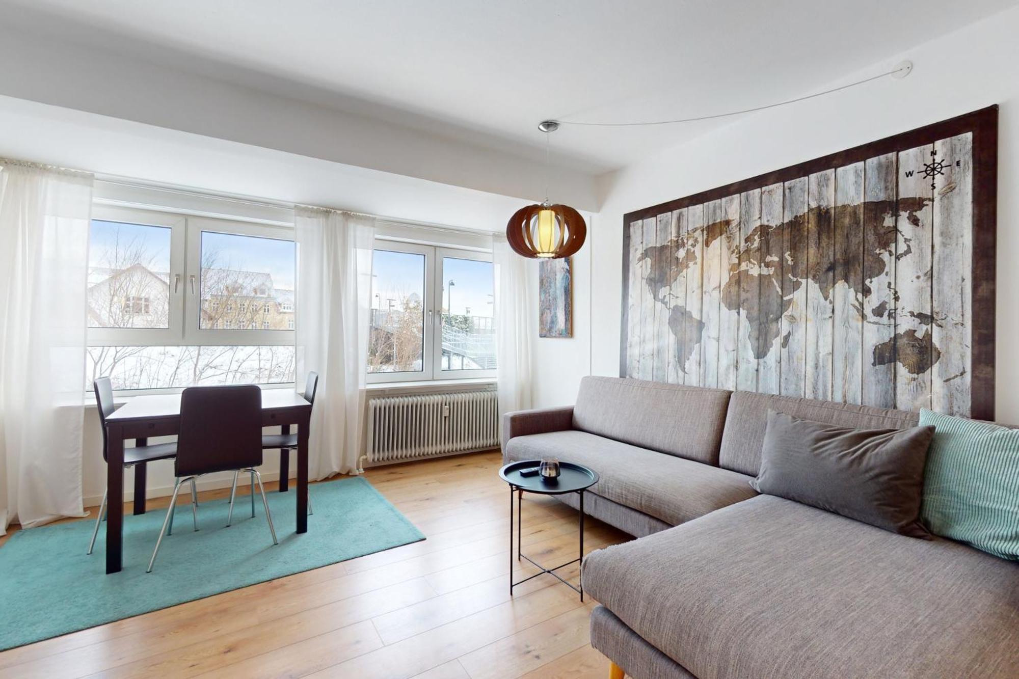 Nordic Style Apartment In Central Aalborg Exterior foto